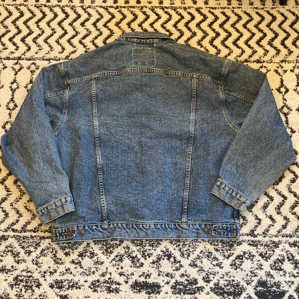 Vintage 90s Levi’s Denim Trucker Jacket Size XL 70507 4890 Type 3 Hong Kong - Picture 3 of 13